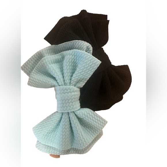 🔥BUNDLE 5/$18Baby Girl Multi Color bows 14 Set - Picture 5 of 8